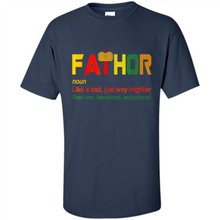 Load image into Gallery viewer, Mens Fa-Thor Like Dad Shirt - Fathers Day