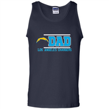 Load image into Gallery viewer, Dad #1 Los Angeles Chargers Shirt Father's Day