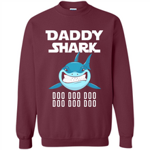 Load image into Gallery viewer, Daddy Shark T-shirt Doo Doo Doo Father’s Day Youth Kids