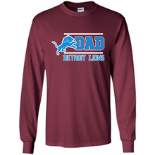 Load image into Gallery viewer, Dad #1 Detroit Lions Shirt - Father's Day