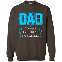Load image into Gallery viewer, Dad the man the legend wallet