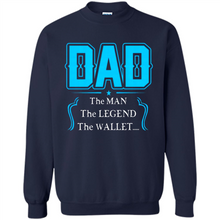 Load image into Gallery viewer, Dad the man the legend wallet