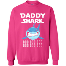 Load image into Gallery viewer, Daddy Shark T-shirt Doo Doo Doo Father’s Day Youth Kids