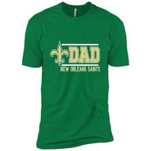 Load image into Gallery viewer, Dad #1 New Orleans Saints Shirt - Father's Day