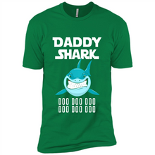 Load image into Gallery viewer, Daddy Shark T-shirt Doo Doo Doo Father’s Day Youth Kids