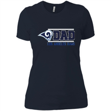 Load image into Gallery viewer, Dad #1 Los Angeles Rams Shirt - Father's Day