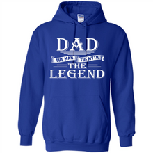 Load image into Gallery viewer, Dad The Man The Myth The Legend T Shirt, Father's Day