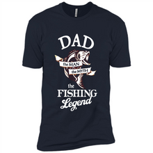 Load image into Gallery viewer, Dad The Man The Myth The Fishing Legend
