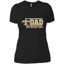 Load image into Gallery viewer, Dad #1 New Orleans Saints Shirt - Father's Day