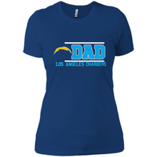Load image into Gallery viewer, Dad #1 Los Angeles Chargers Shirt Father's Day