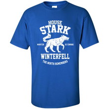 Load image into Gallery viewer, HOUSE STARK WINTER IS COMING WINTERFELL THE NORTH REMEMBERS