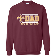 Load image into Gallery viewer, Dad #1 New Orleans Saints Shirt - Father's Day