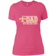 Load image into Gallery viewer, Dad #1 New Orleans Saints Shirt - Father's Day