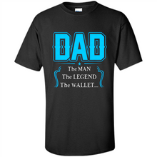 Load image into Gallery viewer, Dad the man the legend wallet