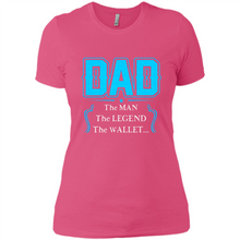 Load image into Gallery viewer, Dad the man the legend wallet