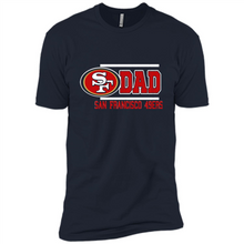 Load image into Gallery viewer, Dad #1 San Francisco 49ers Shirt - Father's Day