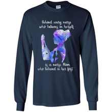 Load image into Gallery viewer, Behind Every Nurse Believes In Herself Is A Nurse Mom Gift
