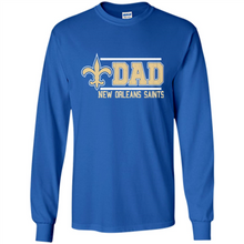 Load image into Gallery viewer, Dad #1 New Orleans Saints Shirt - Father's Day