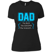 Load image into Gallery viewer, Dad the man the legend wallet