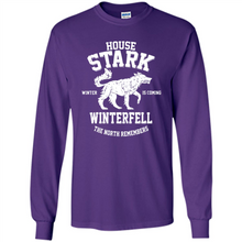 Load image into Gallery viewer, HOUSE STARK WINTER IS COMING WINTERFELL THE NORTH REMEMBERS