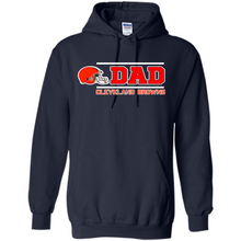 Load image into Gallery viewer, Dad #1 Cleveland Browns Shirt Father's Day