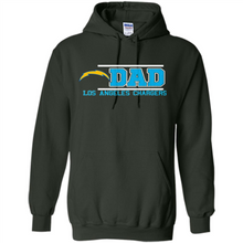 Load image into Gallery viewer, Dad #1 Los Angeles Chargers Shirt Father's Day