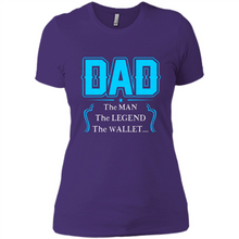Load image into Gallery viewer, Dad the man the legend wallet
