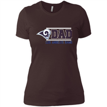 Load image into Gallery viewer, Dad #1 Los Angeles Rams Shirt - Father's Day