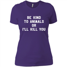 Load image into Gallery viewer, Doris Day Be Kind To Animals Or I’ll Kill You