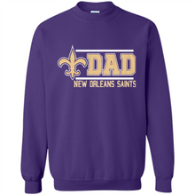 Load image into Gallery viewer, Dad #1 New Orleans Saints Shirt - Father's Day