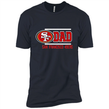 Load image into Gallery viewer, Dad #1 San Francisco 49ers Shirt - Father's Day