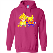 Load image into Gallery viewer, Pikachu And Songoku Pokemon Dragon Ball Mashup