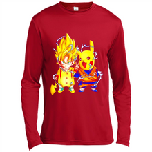 Load image into Gallery viewer, Pikachu And Songoku Pokemon Dragon Ball Mashup