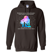 Load image into Gallery viewer, Behind Every Cheerleader Is A Cheer Mom Gift Shirt For Mother's Day