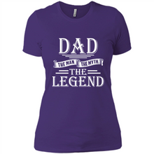 Load image into Gallery viewer, Dad The Man The Myth The Legend T Shirt, Father's Day