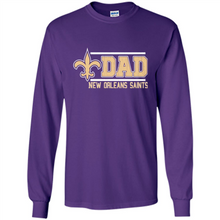 Load image into Gallery viewer, Dad #1 New Orleans Saints Shirt - Father's Day