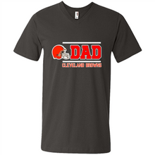 Load image into Gallery viewer, Dad #1 Cleveland Browns Shirt Father's Day