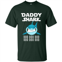Load image into Gallery viewer, Daddy Shark T-shirt Doo Doo Doo Father’s Day Youth Kids