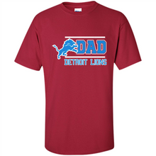 Load image into Gallery viewer, Dad #1 Detroit Lions Shirt - Father's Day