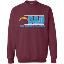 Load image into Gallery viewer, Dad #1 Los Angeles Chargers Shirt Father's Day