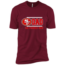 Load image into Gallery viewer, Dad #1 San Francisco 49ers Shirt - Father's Day