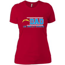 Load image into Gallery viewer, Dad #1 Los Angeles Chargers Shirt Father's Day