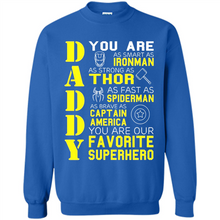 Load image into Gallery viewer, Dad Papa - Super Hero Bat T shirt Man Father Day Gift Iron