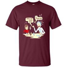 Load image into Gallery viewer, Tyrion and Rick I drink and I know things Game Of Thrones mashup