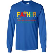 Load image into Gallery viewer, Mens Fa-Thor Like Dad Shirt - Fathers Day