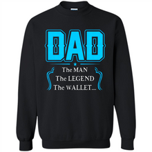 Load image into Gallery viewer, Dad the man the legend wallet