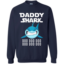 Load image into Gallery viewer, Daddy Shark T-shirt Doo Doo Doo Father’s Day Youth Kids