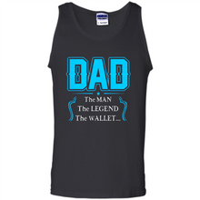 Load image into Gallery viewer, Dad the man the legend wallet