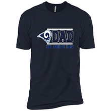 Load image into Gallery viewer, Dad #1 Los Angeles Rams Shirt - Father's Day