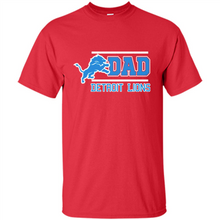 Load image into Gallery viewer, Dad #1 Detroit Lions Shirt - Father's Day